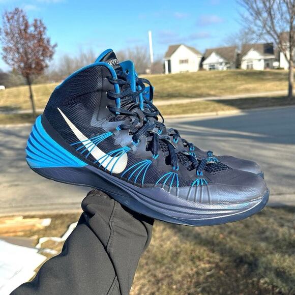 Nike Hyperdunk 2013 University Blue Men’s Athletic Shoes Size 15 - Picture 8 of 10